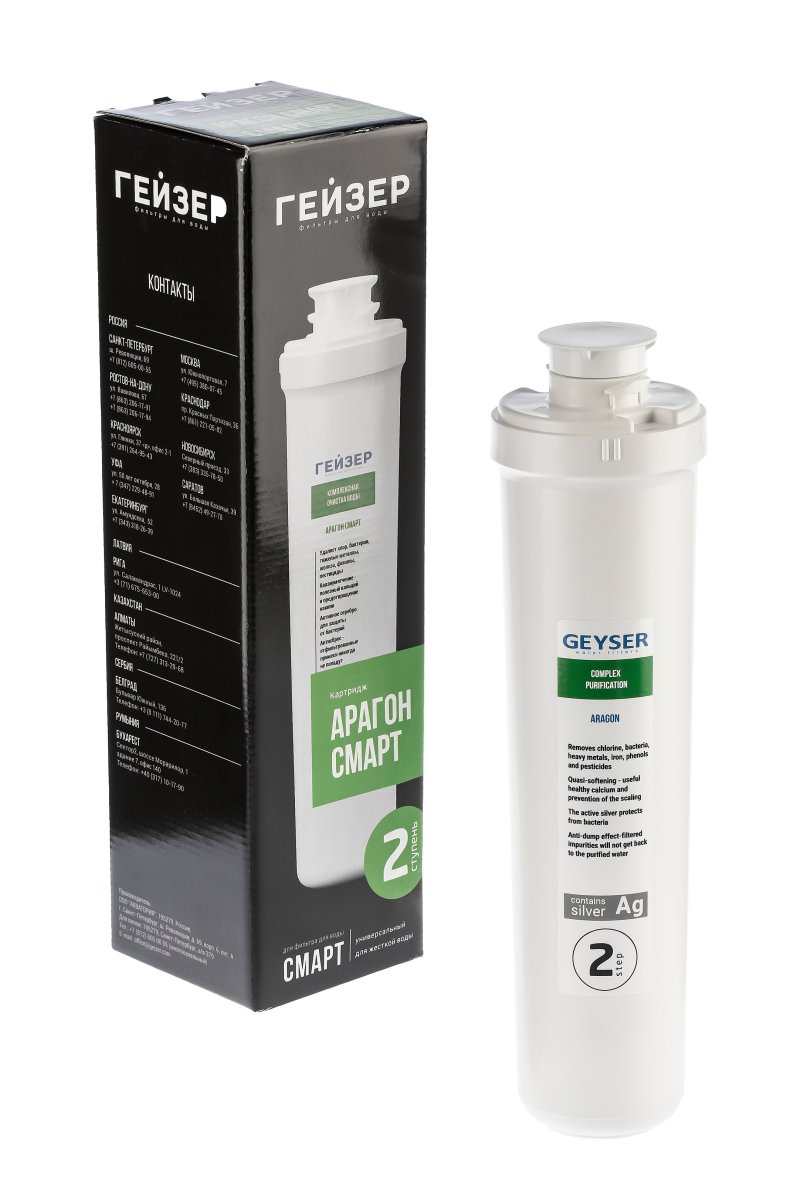 Сменный фильтрующий элемент Гейзер Арагон Смарт (30073)